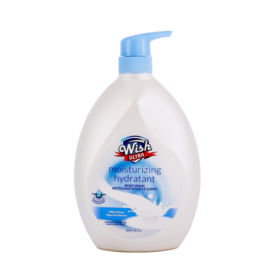 Wish Ultra Moisturizing Body Wash - Milky Waves 1L