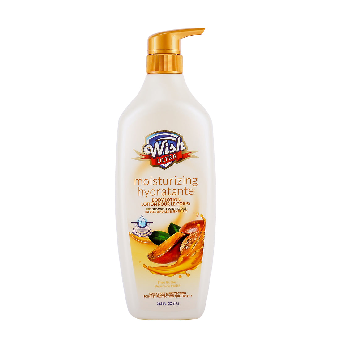 Wish Ultra Moisturizing Body Lotion - Shea Butter 1L