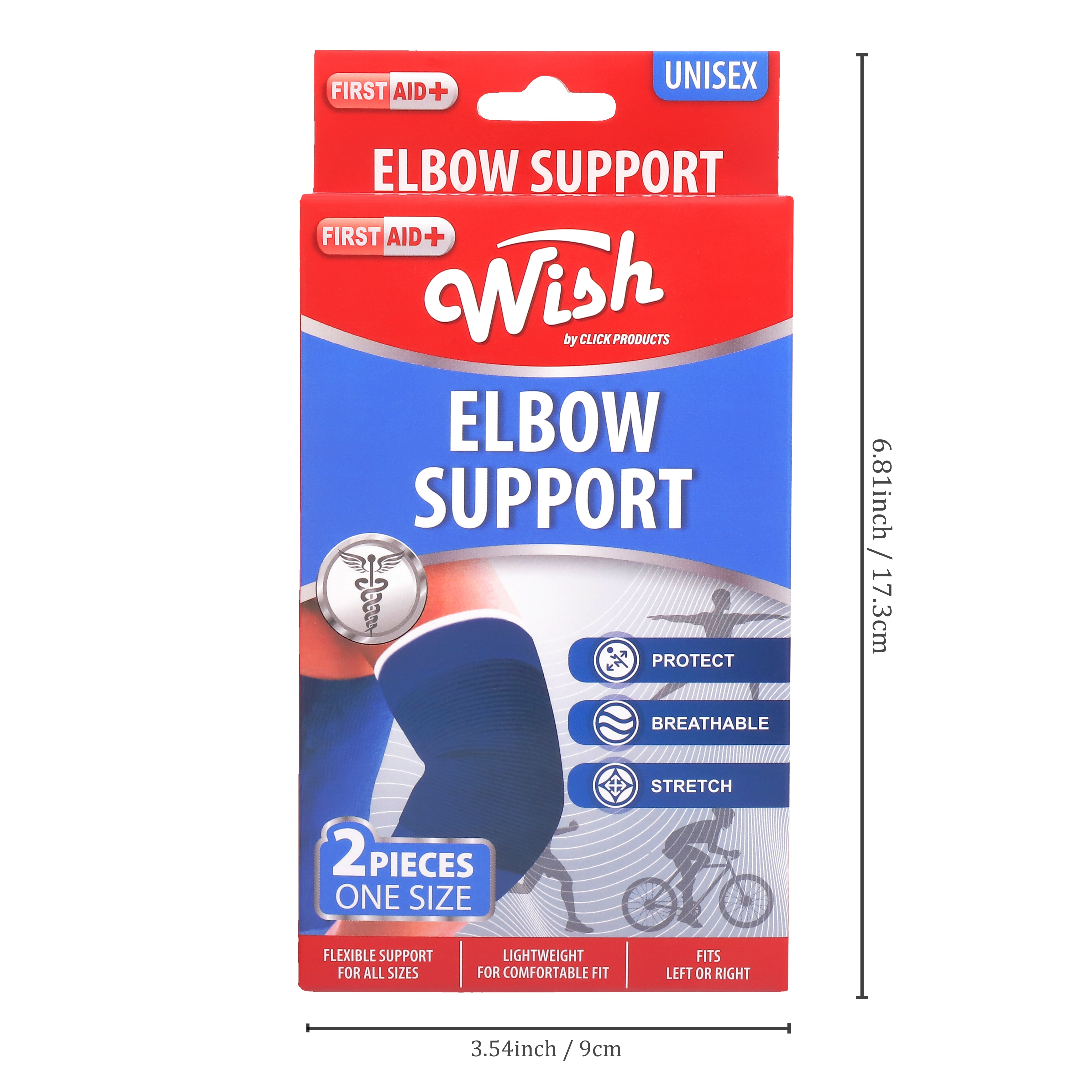 Wish Elbow Support (Unisex) 2Pcs