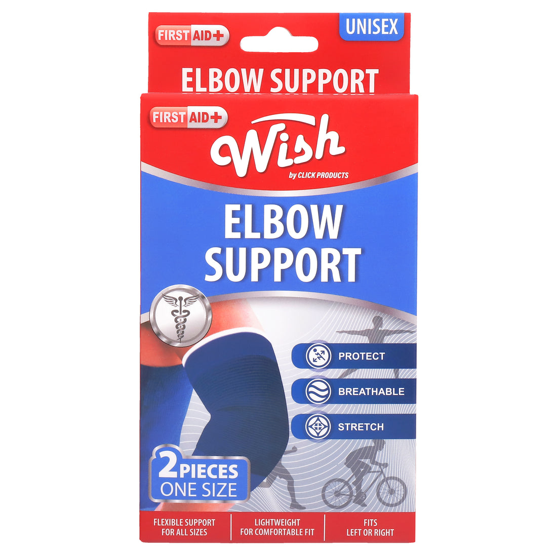 Wish Elbow Support (Unisex) 2Pcs