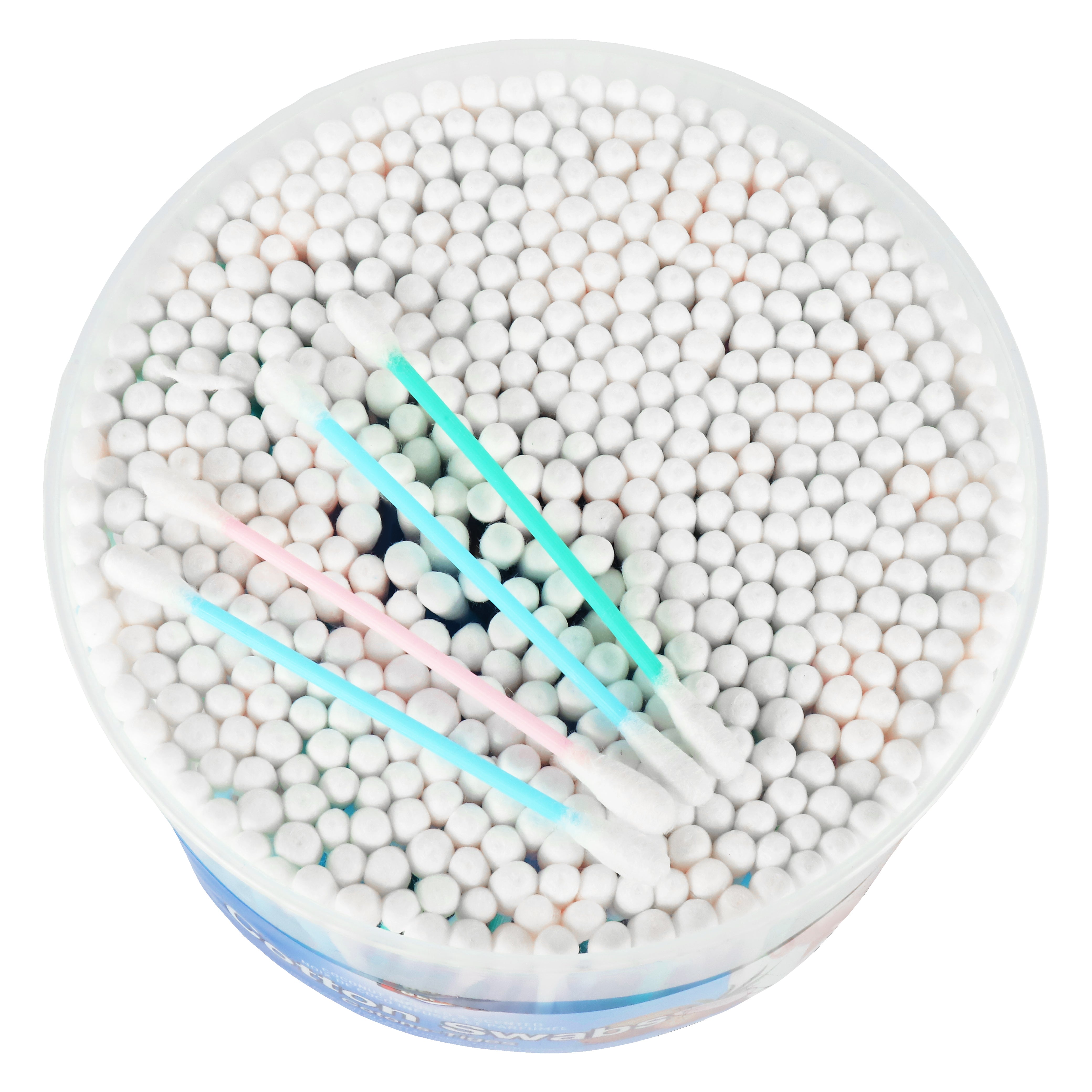 Wish Ultra Coconut Cotton Swabs – 500 Count (Tub)