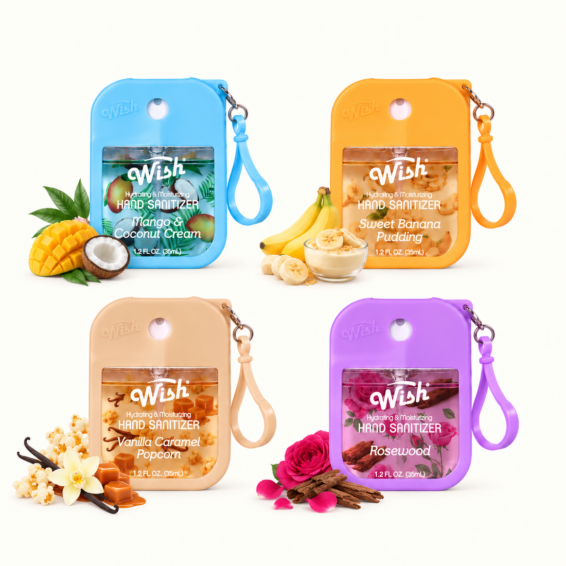 Dessert Date Series with Keychain - 1.2 oz Variety Pack