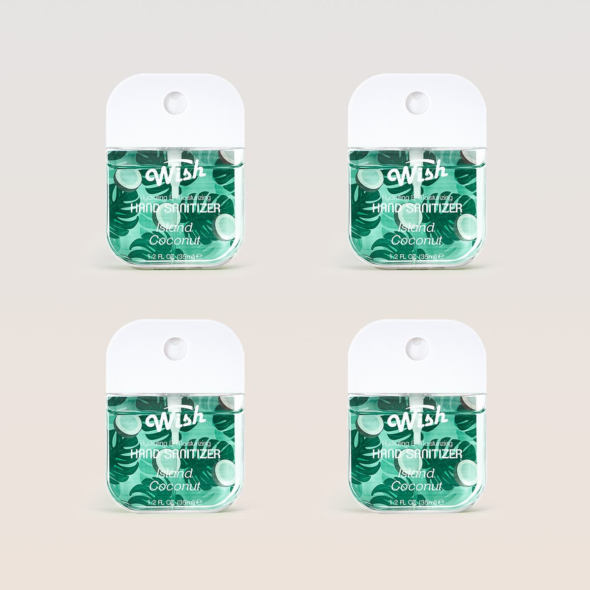 Island Coconut 1.2 oz-4Pack