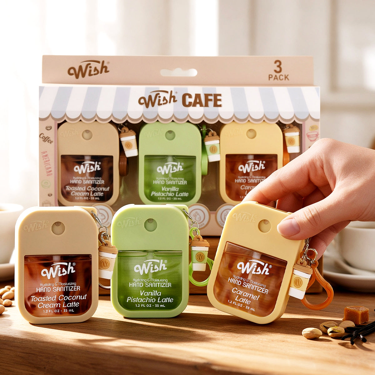 Café Series with Keychain - 1.2 oz Variety Pack