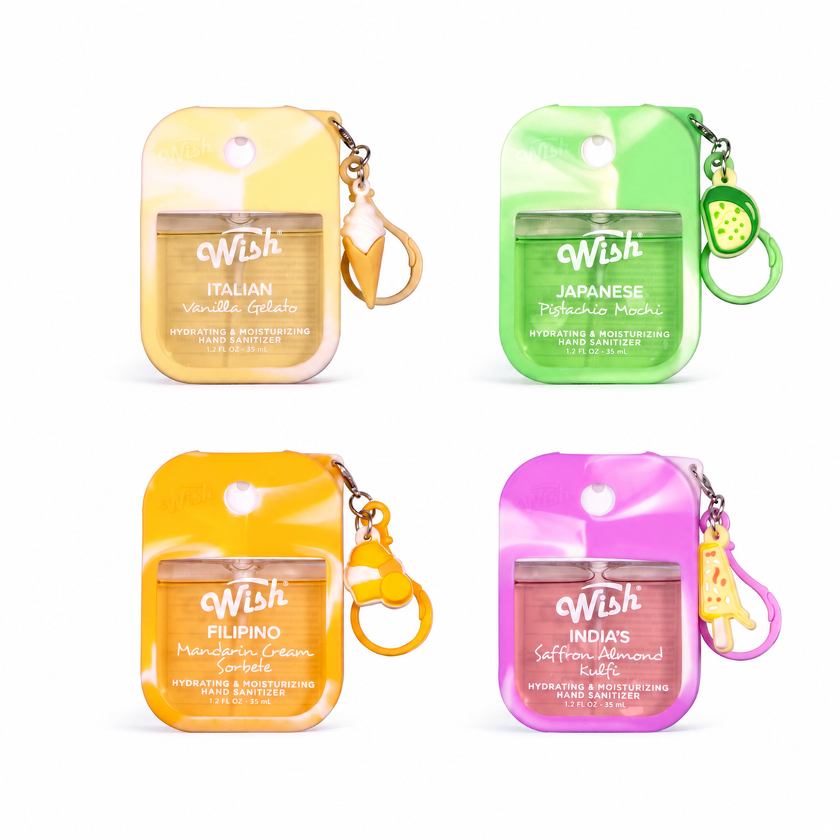 The Global Gelato Tour With Keychain 1.2 oz-Variety Pack