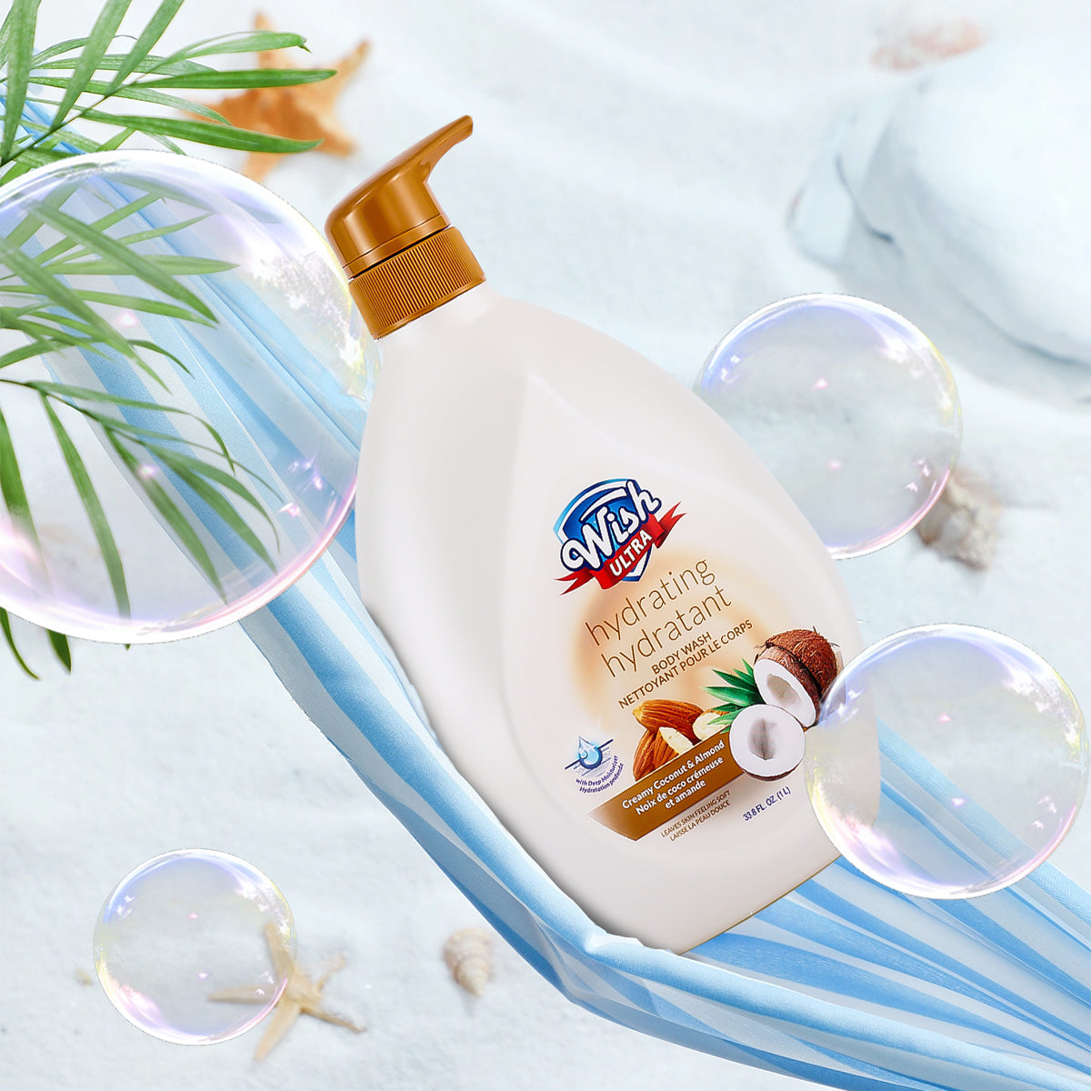 Wish Ultra Hydrating - Creamy Coconut & Almond 1L