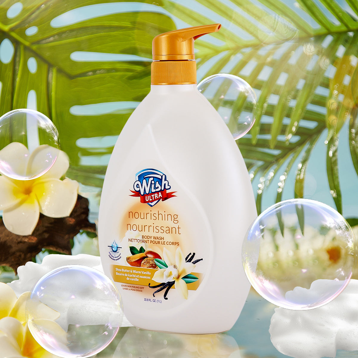 Wish Ultra Nourishing - Shea Butter & Warm Vanilla 1L