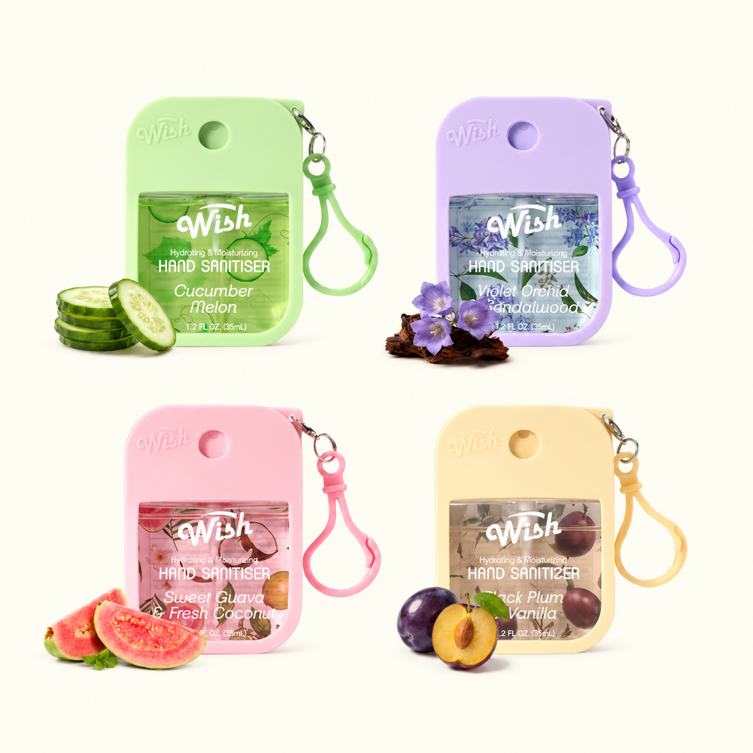 Botanical Oasis Series with Keychain - 1.2 oz Variety Pack
