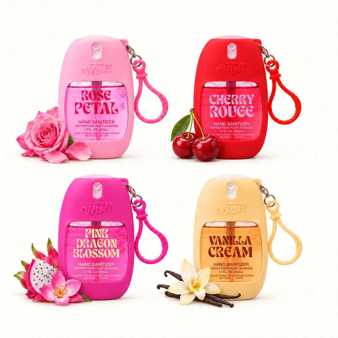 Sweet & Floral Series with Keychain - 1.7 oz Variety Pack