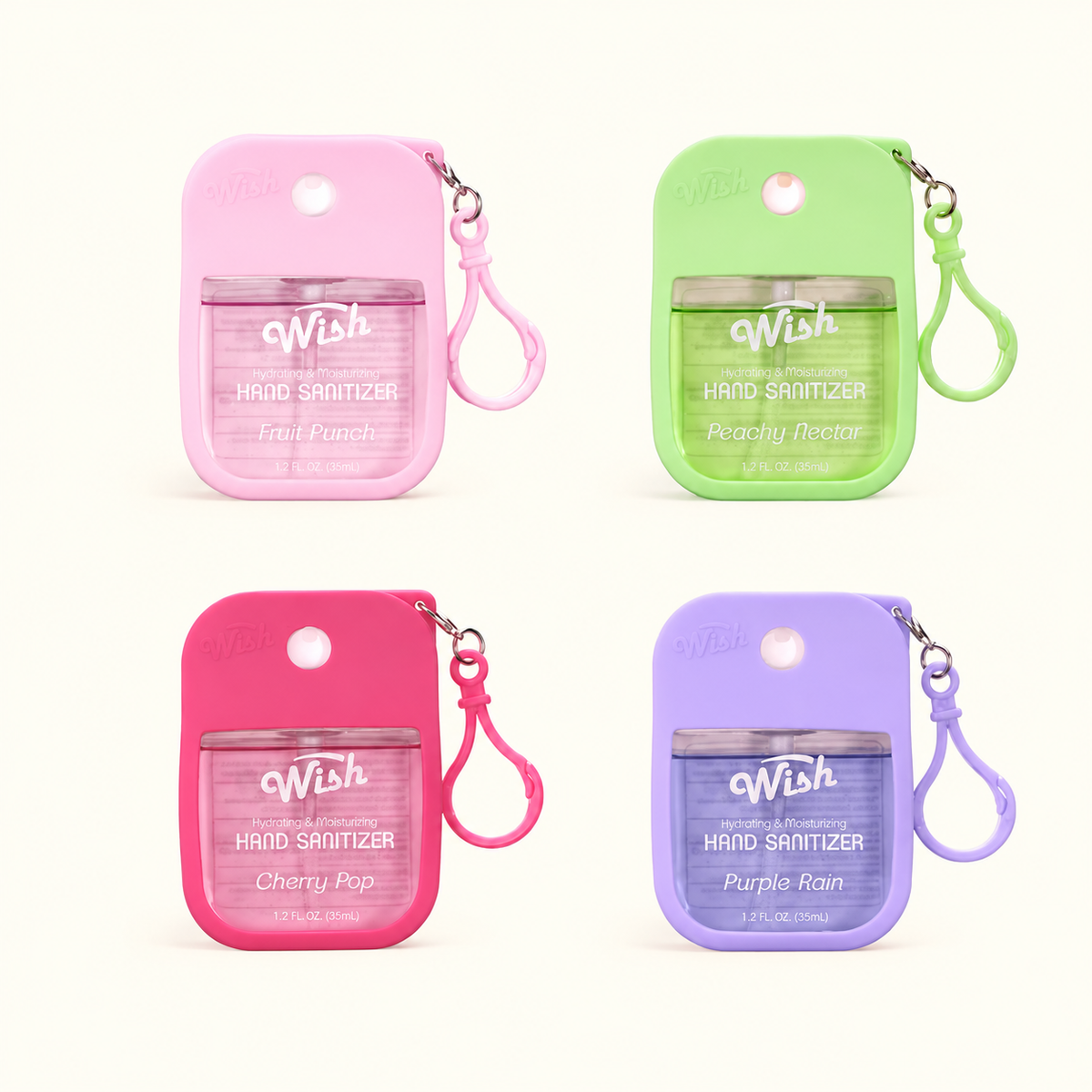 Fruity Series with Keychain - 1.2 oz Variety Pack