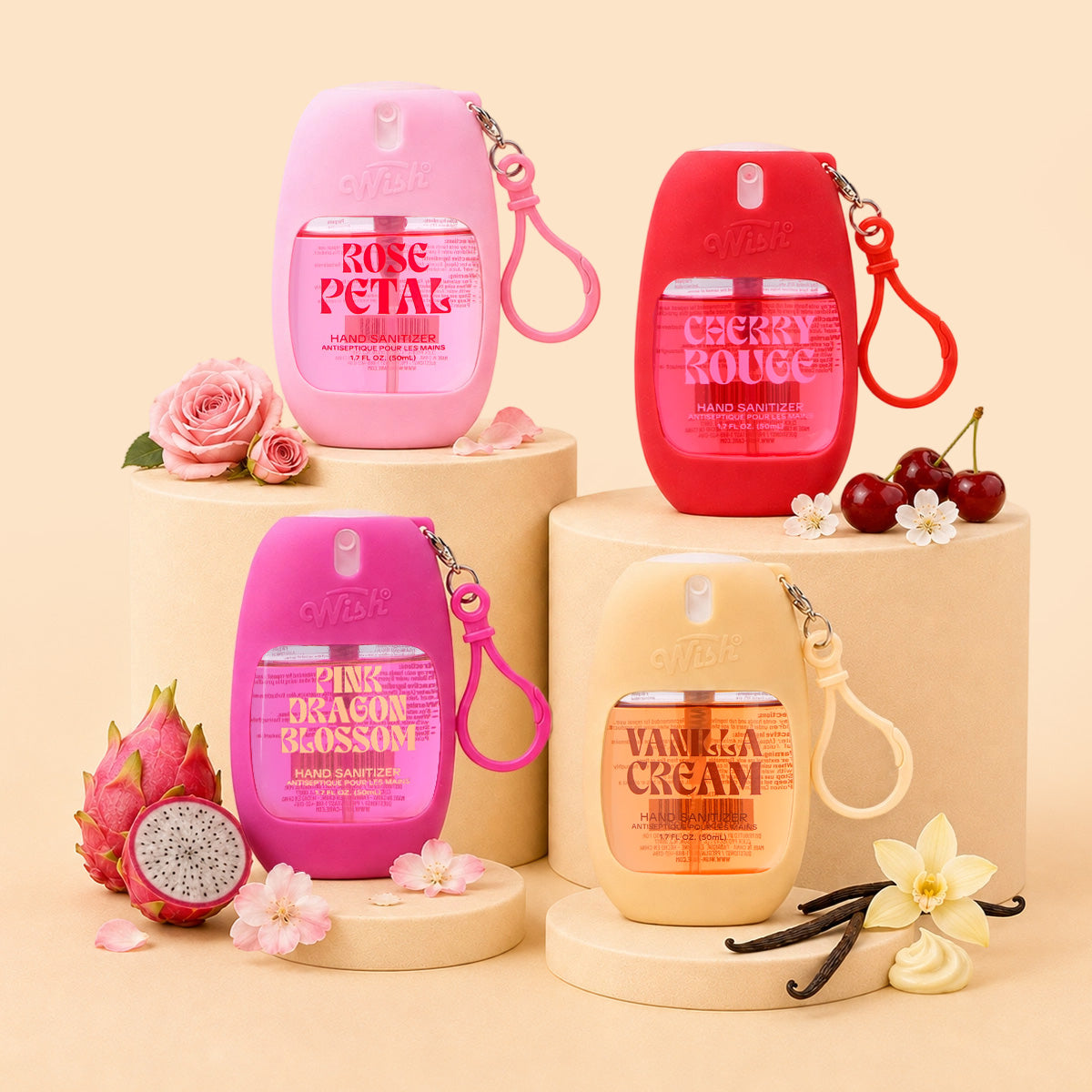 Sweet & Floral Series with Keychain 1.7 oz Variety Pack