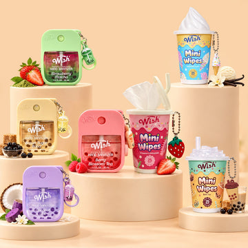 Sweet Treat Clean Collection with Clip-On Charms - 7 Pack