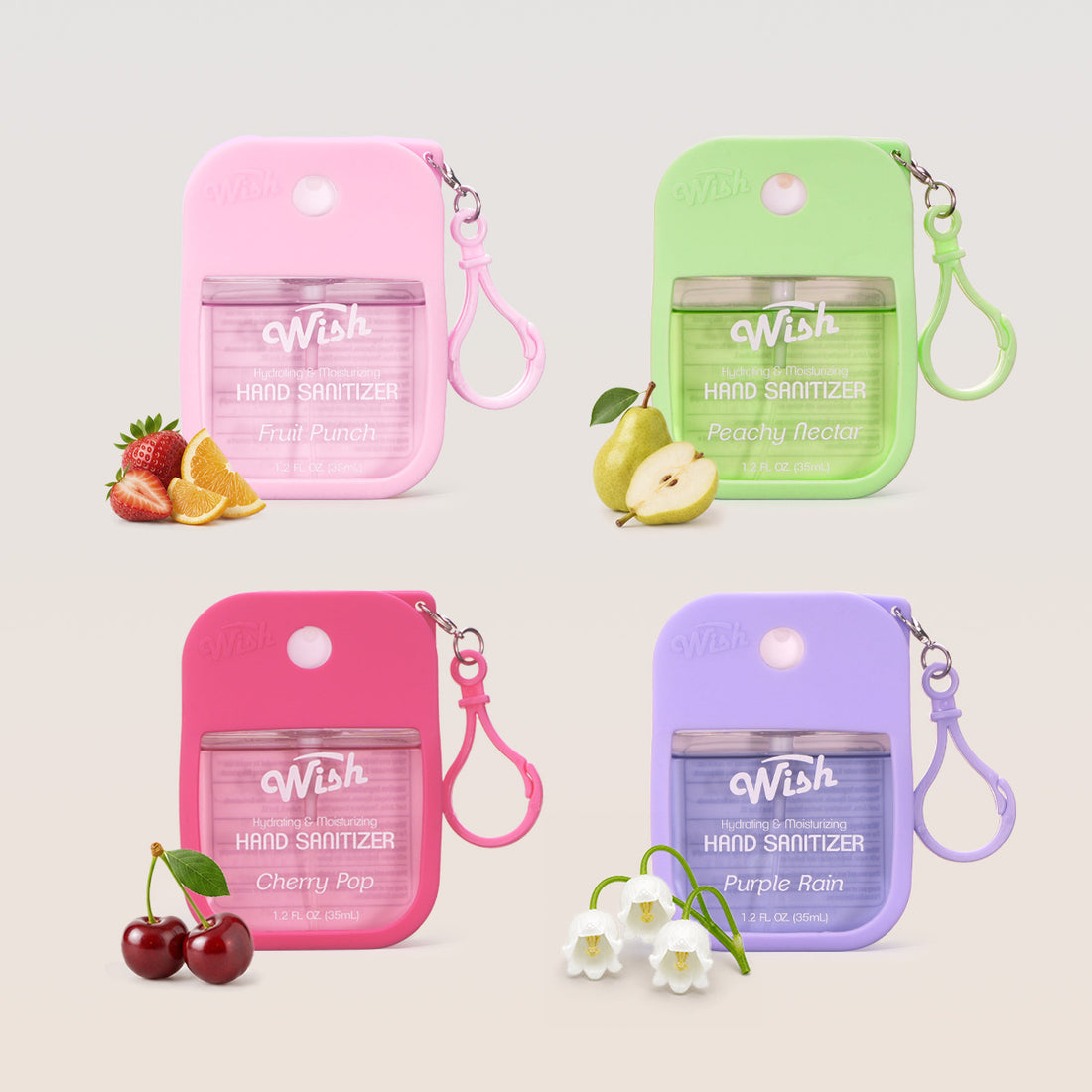 Purple Rain Series With Keychain 1.2 oz-Variety Pack