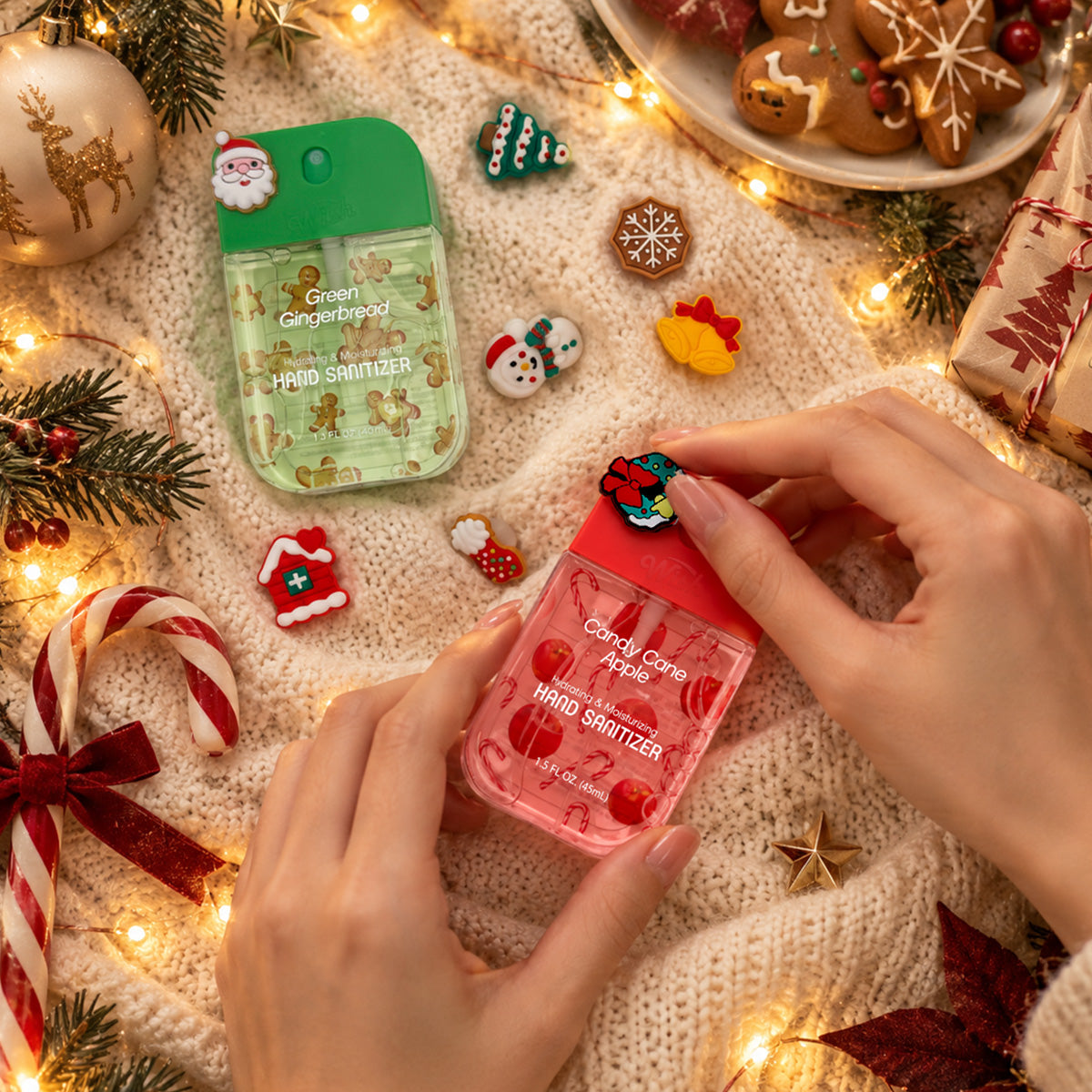 Christmas Hand Sanitizer Spray Gift Set - 45mL / 1.5 FL OZ Each