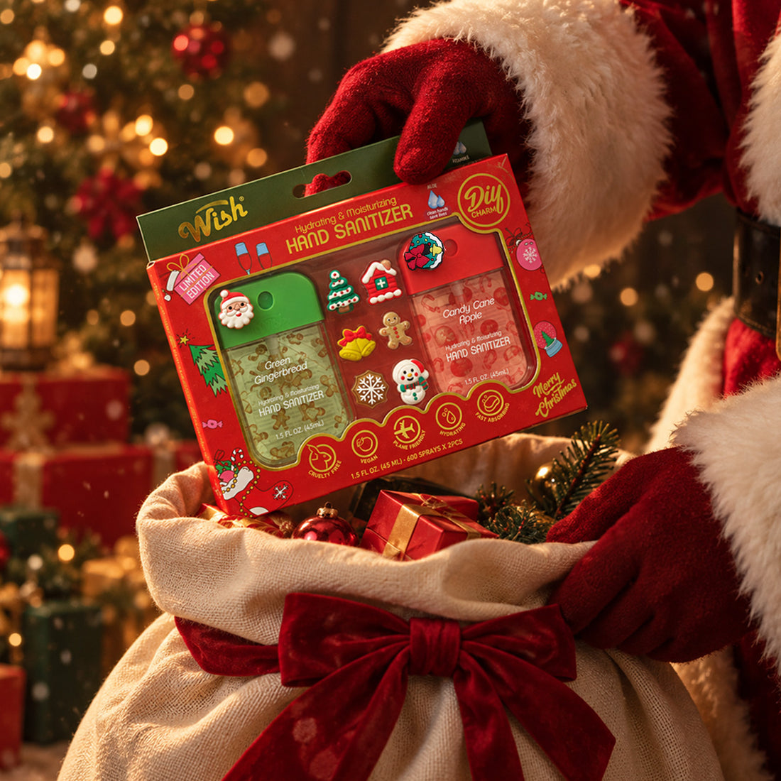 WISH Christmas Trio Gift Bundle - 7 Pack