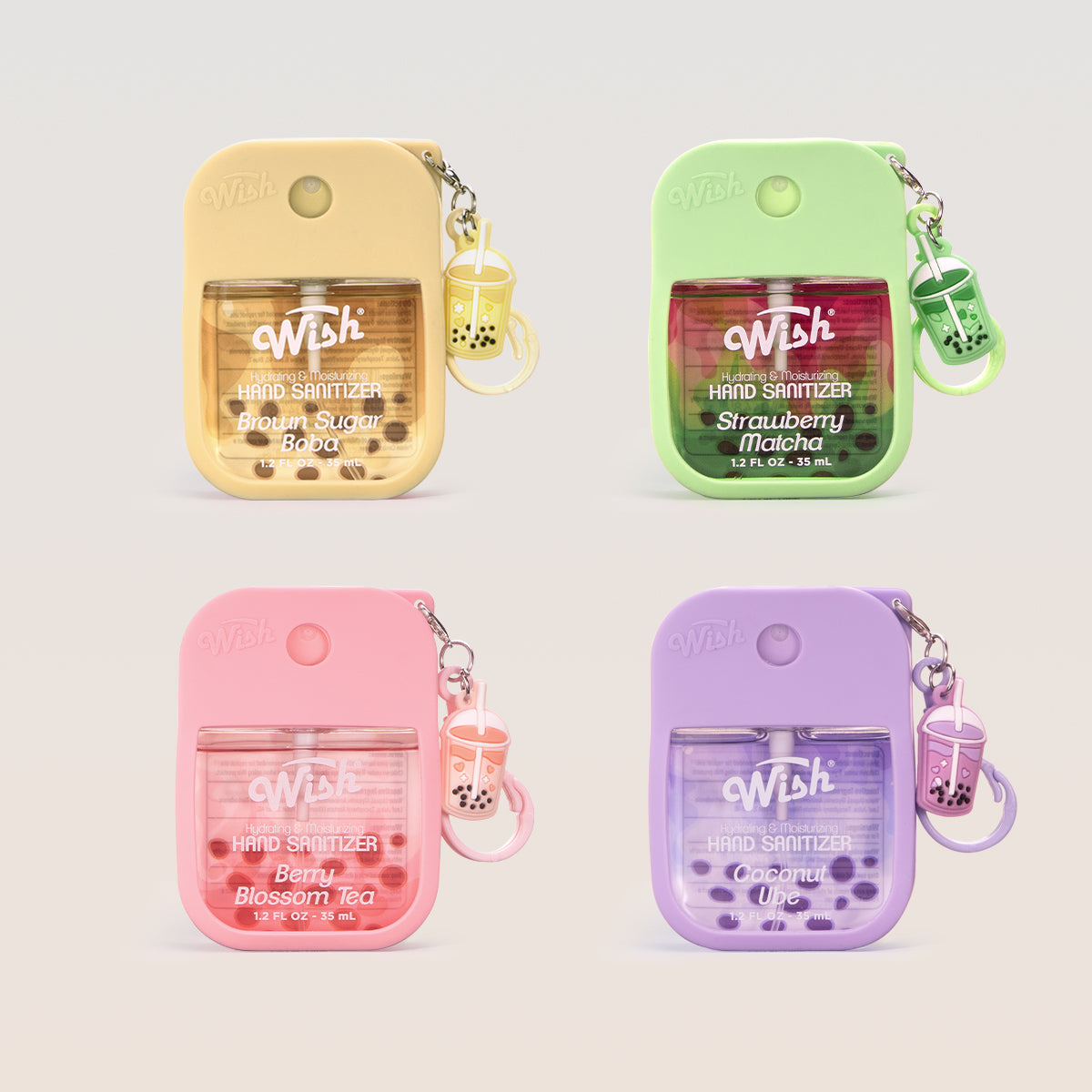 Boba Scented Series With Keychain 1.2 oz-Variety Pack