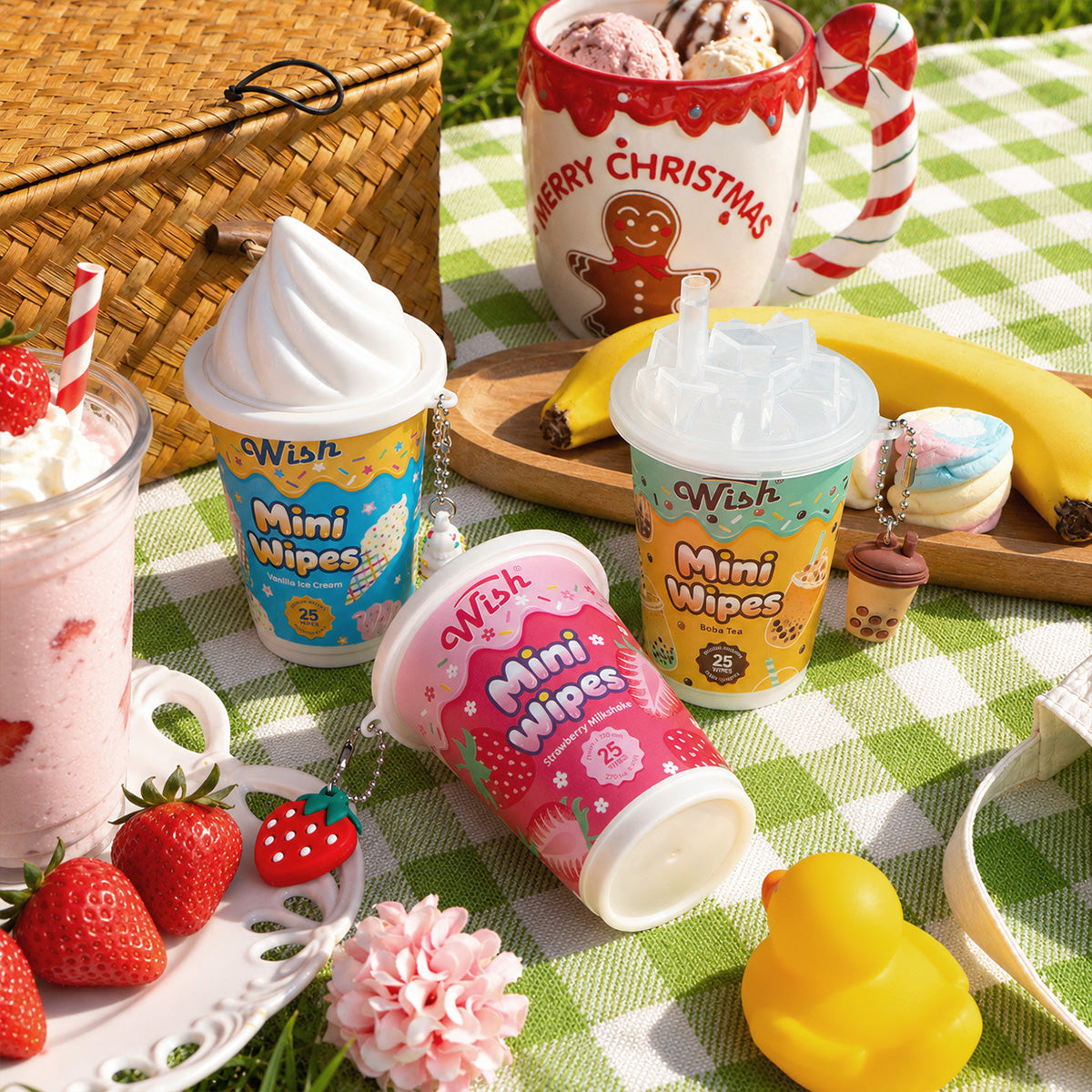 Sweet Treat Clean Collection with Clip-On Charms - 7 Pack