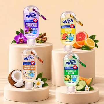 Fresh & Floral Sanitizing Gel Series 1.8 oz Variety Pack